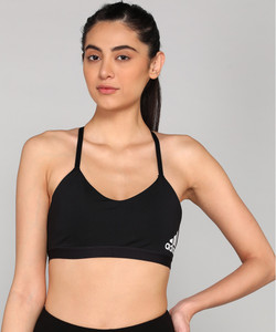 ADIDAS LS BRAND BRA Women Sports Lightly Padded Bra
