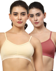 LILY stropSyliaD Women Sports Non Padded Bra