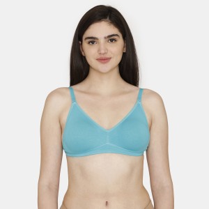 Buy M-azing Non-Padded Non-Wired Colourblocked Full Coverage Bra
