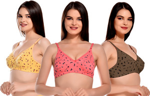 FASHARIOUS Push Up Full-coverage Non paded Bra Women And Girls Women Everyday Non Padded Bra