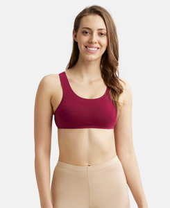 JOCKEY 1582 Women Cami Bra Lightly Padded Bra