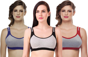 Lady One Women Sports Non Padded Bra