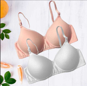 Piylu Women T-Shirt Lightly Padded Bra