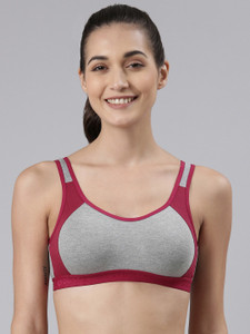 Dollar Missy Wire-Free Moulded Sports महिलाओं के लिए स्पोर्ट्स नॉन-पैडेड ब्रा