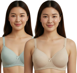 ESOROUCHA Bra Women Full Coverage Lightly Padded Bra