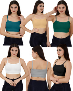 LADHAVA Sports Bra For Women Gym Tops Ladies Underwear Non-Padded Women Bralette Non Padded Bra