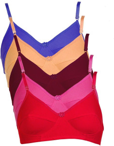 Hothy Women Full Coverage Non Padded Bra