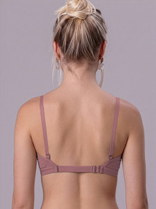HETIERS Chic Women T-Shirt Non Padded Bra