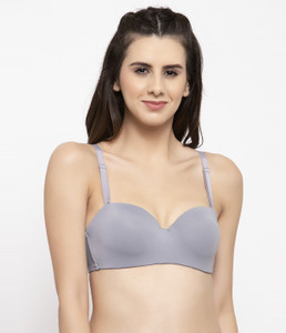 Quttos Women T-Shirt Lightly Padded Bra