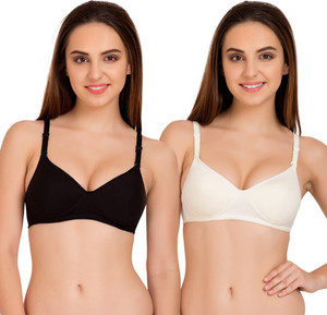 TWEENS by Belle Lingeries Full Coverage Seamless Padded Combo Pack of 2 Women Balconette Lightly Padded Bra