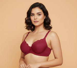 Sheluxe LL_PK Women Sports Heavily Padded Bra