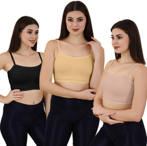 LADHAVA Sports Bra For Women Gym Tops Ladies Underwear Non-Padded Women Bralette Non Padded Bra