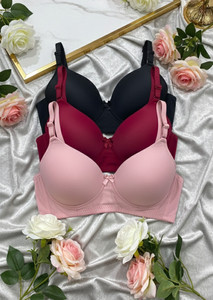 Bilqis Women T-Shirt Heavily Padded Bra