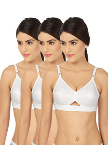 RUPA SOFTLINE by Rupa Chanderkiran White Women Full Coverage Non Padded Bra