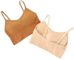 Shiv Enterprise Casual Solid Women Gold, Beige Top
