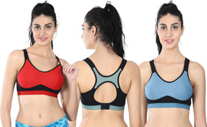 EMPISTO Women Sports Non Padded Bra