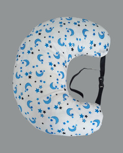 GHODADARA TRADERS Breast feeding Pillow, Removable fibre with Zip, Buckle Adjust,MomsGift Breastfeeding Pillow