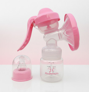 Wagwanfly Portable Manual Breast Pump with Feeding Nipple | BPA-Free for Feeding Mothers  - Manual