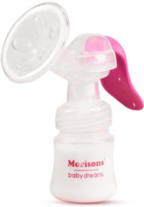 Morisons Baby Dreams Breast Pump designed to to express milk with comfort  - Manual