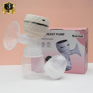 purvish Electric Breast Pump – 9 Adjustable Speeds, 3 Modes, LED, BPA-Free Plastic  - Electric