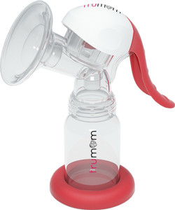 TRUMOM (USA) Comfort Baby BPA free Breast Milk Feeding Portable Pump With Temperature Indicator Ring  - Manual