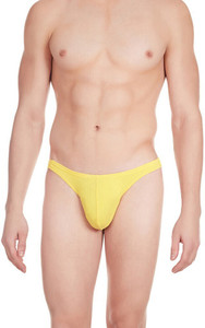 La inTimo Men Cotton Comfy Thong (Yellow) Brief