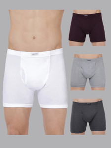 LEVI'S Men 010 100% Cotton Solid Mid Rise Brief