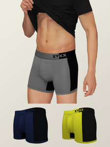 XYXX पुरुषों के लिए Dualist Intellisoft Micro Modal Color Blocked ब्रीफ