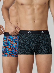 XYXX Men Shuffle Intellisoft Micro Modal Printed Brief