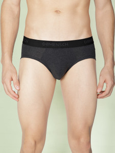 Damensch Men Feel Mint Cotton Stretch Grey Brief