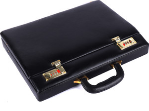 Hammonds Flycatcher Genuine Leather Medium Briefcase - For Men