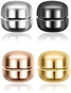 NIRVAARA 4 Pack Hijab Pins for Women Girls Multi-Use Magnetic Button Clips Brooch Brooch
