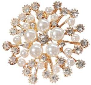 SYGA Flower Fashion Crystal Rhinestone for Women Girl-Flower Brooch
