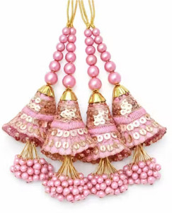 Riyansh Ethnic Tassel Latkan for Blouse Kurti Lehenga Strings Brooch