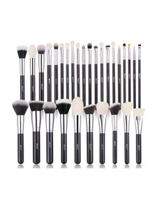 Beili 30Pcs Professional Makeup Brush Set Original Natural-Synthetic makeup brush set