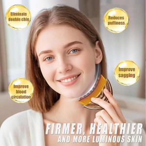 NUCLETRIC Lymphatic Contour Face Brush for Sculpting Facial Massager for Jawline,Chin,Neck