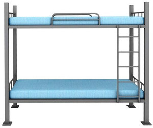 Vibrant Interior Kampala Grey (6x3) Metal Bunk Bed