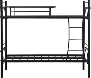 Vibrant Interior ANGOLA BLACK 6X3 Metal Bunk Bed