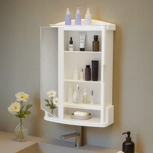 KUBER INDUSTRIES Plastic Wall Mount Cabinet