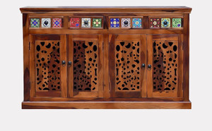 Flipkart Perfect Homes Sheesham Solid Wood Solid Wood Free Standing Sideboard