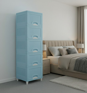 JAINPET Stronge Material plastic storage cupboard with multi layer option Plastic Free Standing Cabinet