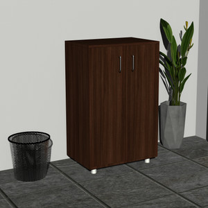 MONTAGE Montage Engineered Wood Kitchen Cabinet | Crockery Storage 2 Doors 3 Shelves Engineered Wood Free Standing Cabinet