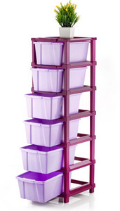 PALAK Plastic Free Standing Chest of Drawers