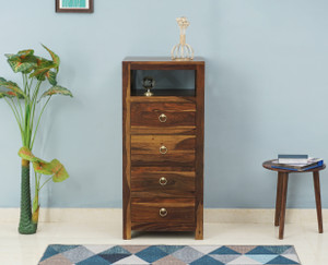 Woodefly Wooden Chest of Drawers for Storage Wooden Crockery Cabinet Drawer Storage Solid Wood Free Standing Chest of Drawers