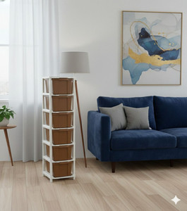 MAXTID multi layer drawer Storage Cabinet for Organized Vertical Storage Plastic Free Standing Cabinet