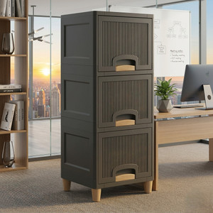 MAXTID cabinet & drawer set for office and home Plastic Free Standing Cabinet Plastic Free Standing Cabinet