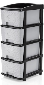 ASHLAS Plastic Free Standing Chest of Drawers