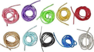 बाइटसाइज़ 5 Piece Spiral Multicolour 1.4 Meter Protector // Saver for Cables & Earphones  केबल प्रोटेक्टर