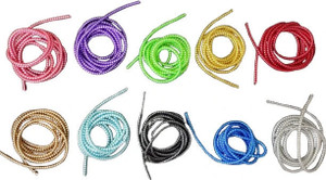 BiteSize 5 Piece Spiral Multicolour 1.4 Meter Protector // Saver for Cables & Earphones Cable Protector