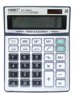 Villy Orbit Financial and Business Office Calculator with 12 Digits Big Display Basic  Calculator